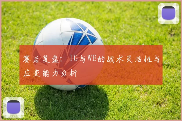赛后复盘:IG与WE的战术灵活性与应变能力分析